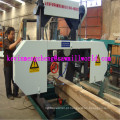 Serra de fita portátil do preço Mj1000 horizontal da máquina de corte da serra da faixa para a madeira